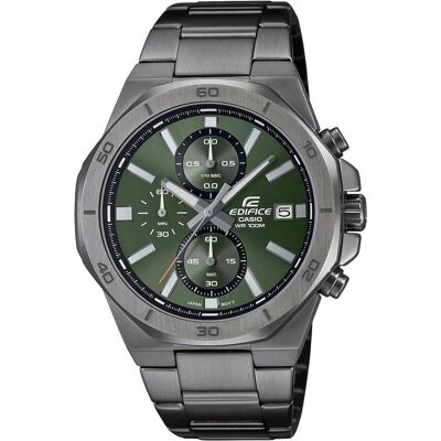 Casio Armbanduhr, Edifice, Grau, (Chronograph, 44 mm) Casio Armbanduhr, Edifice, Grau, (Chronograph, 44 mm)