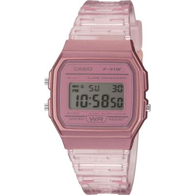 Casio Armbanduhr, F-91WS-4EF, Rosa, (Chronograph, 36 mm) Casio Armbanduhr, F-91WS-4EF, Rosa, (Chronograph, 36 mm)