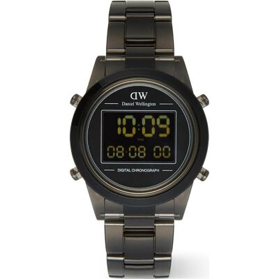 Daniel Wellington, Armbanduhr, Classic 40 Sterling Piano S Brushed Onyx DW00100774, Grau, (Chronograph, Digitaluhr, 36 mm) Daniel Wellington, Armbanduhr, Classic 40 Sterling Piano S Brushed Onyx DW00100774, Grau, (Chronograph, Digitaluhr, 36 mm)