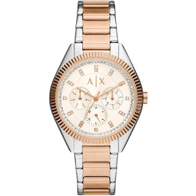 Giorgio Armani Exchange, Armbanduhr, Lady Giacomo, Mehrfarbig, (Analoguhr, 38 mm) Giorgio Armani Exchange, Armbanduhr, Lady Giacomo, Mehrfarbig, (Analoguhr, 38 mm)