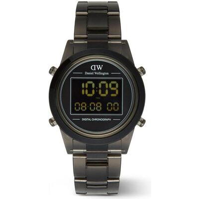 Daniel Wellington, Armbanduhr, Classic 40 Sterling Piano S Brushed Onyx DW00100774, Grau, Schwarz, (Chronograph, Digitaluhr, 40 mm) Daniel Wellington, Armbanduhr, Classic 40 Sterling Piano S Brushed Onyx DW00100774, Grau, Schwarz, (Chronograph, Digitaluhr, 40 mm)