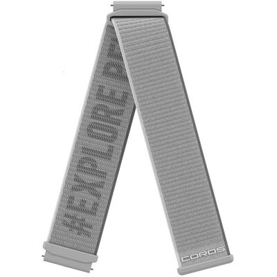 Coros Nylon Band (22 mm, Nylon), Uhrenarmband, Grau Coros Nylon Band (22 mm, Nylon), Uhrenarmband, Grau