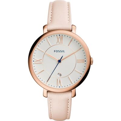 Fossil, Armbanduhr, Jacqueline, Rosa, (Analoguhr, 38 mm) Fossil, Armbanduhr, Jacqueline, Rosa, (Analoguhr, 38 mm)