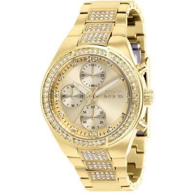 Invicta, Armbanduhr, Specialty 38623 Quartz Ladies Watch 38 mm Gold strappy, Gold, (Chronograph, 38 mm) Invicta, Armbanduhr, Specialty 38623 Quartz Ladies Watch 38 mm Gold strappy, Gold, (Chronograph, 38 mm)