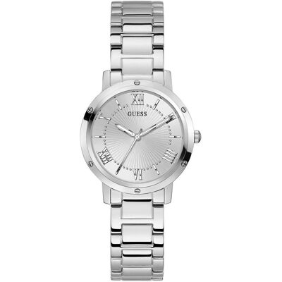 Guess Armbanduhr, Watches LADIES GW0404L1, Silber, (Analoguhr, 25 mm) Guess Armbanduhr, Watches LADIES GW0404L1, Silber, (Analoguhr, 25 mm)