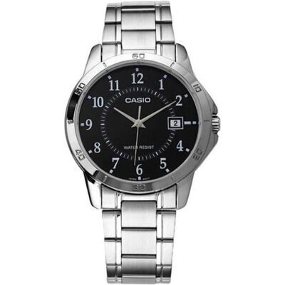 Casio Armbanduhr, Collection, Silber, Schwarz, (Analoguhr, 30 mm) Casio Armbanduhr, Collection, Silber, Schwarz, (Analoguhr, 30 mm)