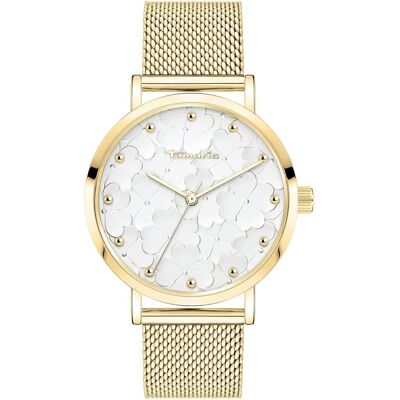 Tamaris Armbanduhr, Womens Analogue Quartz Watch Stainless Steel Gold Milanese Bracelet Gold Milanese bracelet, Gold, (Analoguhr, 38 mm) Tamaris Armbanduhr, Womens Analogue Quartz Watch Stainless Steel Gold Milanese Bracelet Gold Milanese bracelet, Gold, (Analoguhr, 38 mm)