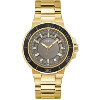 Guess Armbanduhr, GW0426G2, Gold, Mehrfarbig, Grau, (44 mm) Guess Armbanduhr, GW0426G2, Gold, Mehrfarbig, Grau, (44 mm)