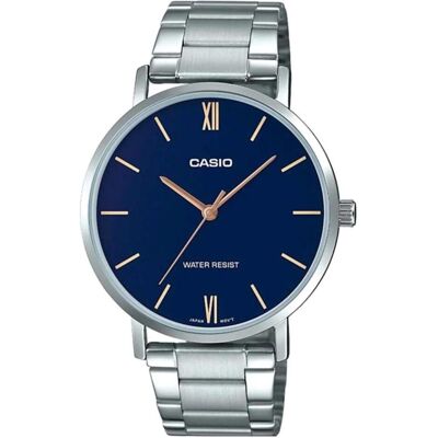 Casio Armbanduhr, LTP-VT01D-2B, Silber, (Analoguhr, 34 mm) Casio Armbanduhr, LTP-VT01D-2B, Silber, (Analoguhr, 34 mm)