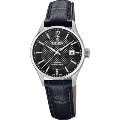 Festina, Armbanduhr, Swiss Made, Silber, (Analoguhr, 29 mm) Festina, Armbanduhr, Swiss Made, Silber, (Analoguhr, 29 mm)