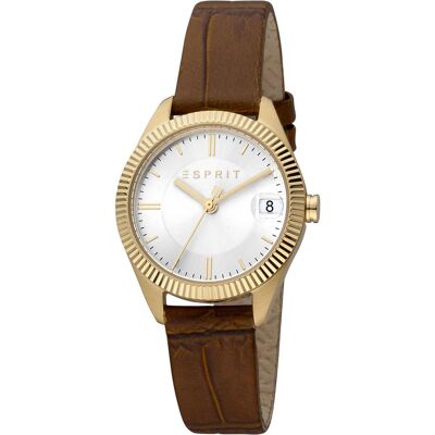 Esprit, Armbanduhr, ES1L340L0025, Braun, Gold, Silber, (30 mm) Esprit, Armbanduhr, ES1L340L0025, Braun, Gold, Silber, (30 mm)
