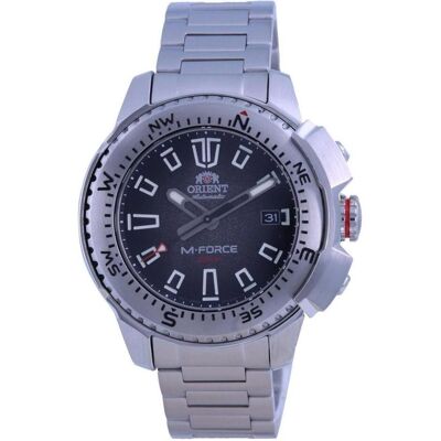 Orient, Armbanduhr, Sport M-Force - RA-AC0N01B10B, Silber, (Analoguhr, 45 mm) Orient, Armbanduhr, Sport M-Force - RA-AC0N01B10B, Silber, (Analoguhr, 45 mm)