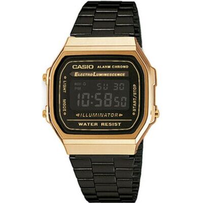 Casio Armbanduhr, A168WEGB-1BDF, Mehrfarbig, (Digitaluhr, 36 mm) Casio Armbanduhr, A168WEGB-1BDF, Mehrfarbig, (Digitaluhr, 36 mm)