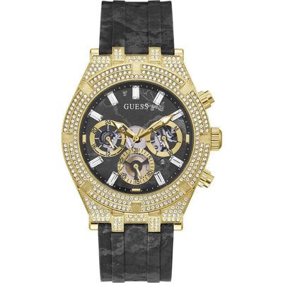 Guess Armbanduhr, Herrenuhr (Ø 44 mm), Schwarz, (44 mm) Guess Armbanduhr, Herrenuhr (Ø 44 mm), Schwarz, (44 mm)