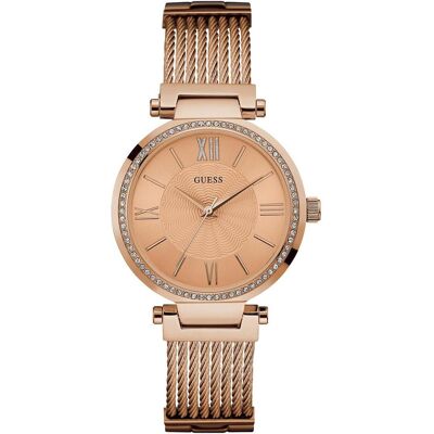 Guess Armbanduhr, Soho, Gold, (Analoguhr, 36 mm) Guess Armbanduhr, Soho, Gold, (Analoguhr, 36 mm)