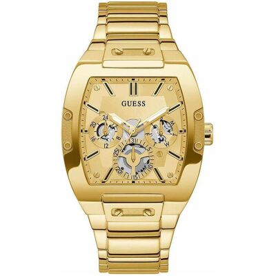 Guess Armbanduhr, GW0456G2 Phoenix Herren 44mm 5ATM, Gold, (Analoguhr, 44 mm) Guess Armbanduhr, GW0456G2 Phoenix Herren 44mm 5ATM, Gold, (Analoguhr, 44 mm)