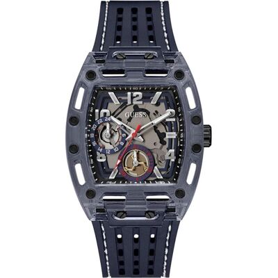 Guess Armbanduhr, GW0499G1 Phoenix Herren 43mm 5ATM, Blau, (Analoguhr, 43 mm) Guess Armbanduhr, GW0499G1 Phoenix Herren 43mm 5ATM, Blau, (Analoguhr, 43 mm)