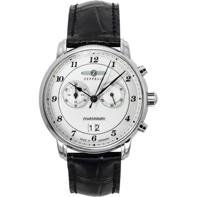 Zeppelin, Armbanduhr, Friedrichshafen 85844 Uhr 40mm, Silber, (Chronograph, 40 mm) Zeppelin, Armbanduhr, Friedrichshafen 85844 Uhr 40mm, Silber, (Chronograph, 40 mm)