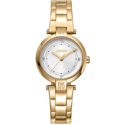 DKNY, Armbanduhr, Essential Mini - DK1L043M0055, Gold, (Uhr mit Schmuckstein, 28 mm) DKNY, Armbanduhr, Essential Mini - DK1L043M0055, Gold, (Uhr mit Schmuckstein, 28 mm)