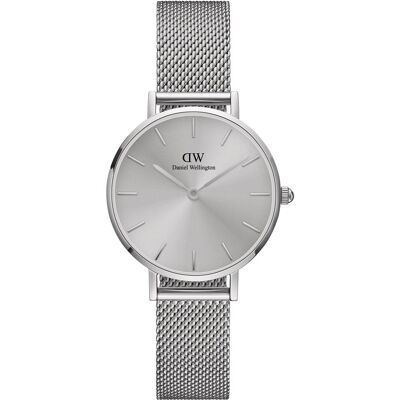 Daniel Wellington, Armbanduhr, Classic Petite Unitone Silver (28 mm), Silber, (Analoguhr, 28 mm) Daniel Wellington, Armbanduhr, Classic Petite Unitone Silver (28 mm), Silber, (Analoguhr, 28 mm)