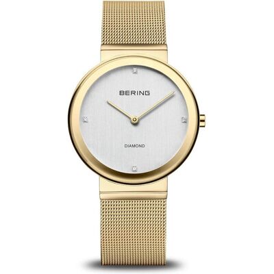 Bering, Armbanduhr, 10135-334 Damenuhr Classic 35mm 3ATM, Gold, (Analoguhr, 35 mm) Bering, Armbanduhr, 10135-334 Damenuhr Classic 35mm 3ATM, Gold, (Analoguhr, 35 mm)