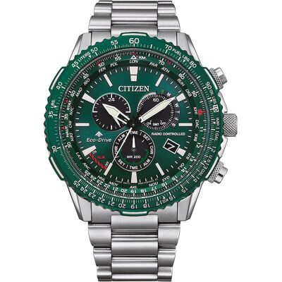 Citizen Armbanduhr, Promaster Sky Eco, Silber, (Analoguhr, Chronograph, Funkuhr, 45 mm) Citizen Armbanduhr, Promaster Sky Eco, Silber, (Analoguhr, Chronograph, Funkuhr, 45 mm)