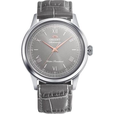 Orient, Armbanduhr, Bambino Limited Edition Automatic RA-BB0006N30B Herrenuhr, Grau, Silber, (Analoguhr, 38 mm) Orient, Armbanduhr, Bambino Limited Edition Automatic RA-BB0006N30B Herrenuhr, Grau, Silber, (Analoguhr, 38 mm)