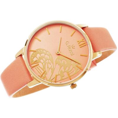 Gino Rossi, Armbanduhr, Laikrodis G.Rossi WATCH – 12177A5-5E2 (zg848b) + BOX, Beige, (Analoguhr) Gino Rossi, Armbanduhr, Laikrodis G.Rossi WATCH – 12177A5-5E2 (zg848b) + BOX, Beige, (Analoguhr)
