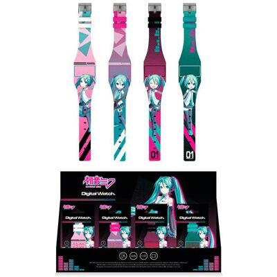 Puckator, Armbanduhr, Hatsune Miku assorted Digital watch, Mehrfarbig, (Digitaluhr) Puckator, Armbanduhr, Hatsune Miku assorted Digital watch, Mehrfarbig, (Digitaluhr)