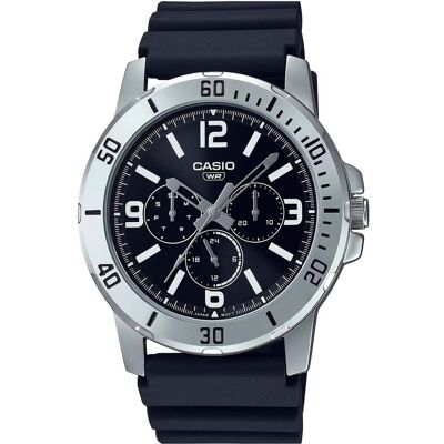 Casio Armbanduhr, AEQ-120W-1AVEF, Schwarz, Silber, (Chronograph, 45 mm) Casio Armbanduhr, AEQ-120W-1AVEF, Schwarz, Silber, (Chronograph, 45 mm)