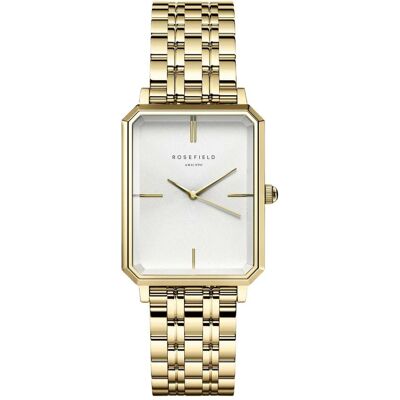 Rosefield, Armbanduhr, The Octagon, Gold, (Analoguhr, 23 mm) Rosefield, Armbanduhr, The Octagon, Gold, (Analoguhr, 23 mm)