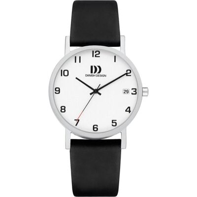 Danish Design, Armbanduhr, Dänisches Design Rhein NMBRS Silber Datum Medium IQ82Q199, Weiss, Schwarz, Grau, Silber, (Analoguhr, 35 mm) Danish Design, Armbanduhr, Dänisches Design Rhein NMBRS Silber Datum Medium IQ82Q199, Weiss, Schwarz, Grau, Silber, (Analoguhr, 35 mm)