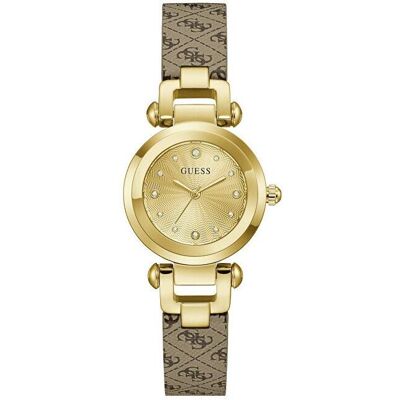 Guess Armbanduhr, Ginger GW1021L2, Silber, Schwarz, (Analoguhr, 42 mm) Guess Armbanduhr, Ginger GW1021L2, Silber, Schwarz, (Analoguhr, 42 mm)