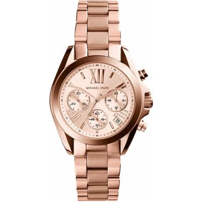 Michael Kors, Armbanduhr, Bradshaw, Rosa, (Chronograph, 35 mm) Michael Kors, Armbanduhr, Bradshaw, Rosa, (Chronograph, 35 mm)