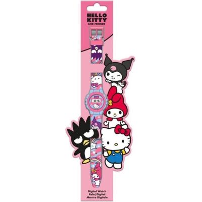 Kids Licensing, Armbanduhr, Hello Kitty and Friends digital watch, Mehrfarbig, Blau, Pink, (Digitaluhr) Kids Licensing, Armbanduhr, Hello Kitty and Friends digital watch, Mehrfarbig, Blau, Pink, (Digitaluhr)