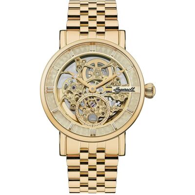 Ingersoll 1892, Armbanduhr, 1892 Mens The Herald, Gold, (Chronograph, 40 mm) Ingersoll 1892, Armbanduhr, 1892 Mens The Herald, Gold, (Chronograph, 40 mm)