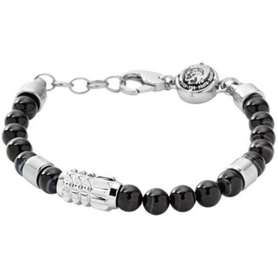Diesel Armschmuck, Bracciale con Borchie Perlati, (Edelstahl) Diesel Armschmuck, Bracciale con Borchie Perlati, (Edelstahl)