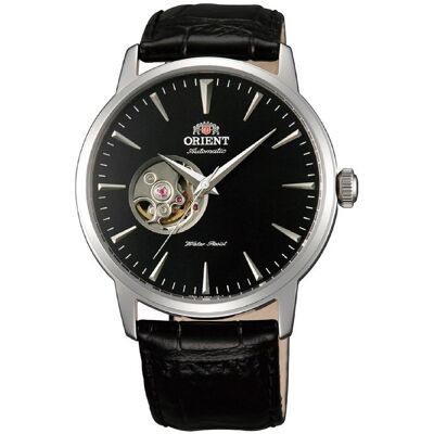 Orient, Armbanduhr, Classic Open Heart, Silber, (Analoguhr, 41 mm) Orient, Armbanduhr, Classic Open Heart, Silber, (Analoguhr, 41 mm)