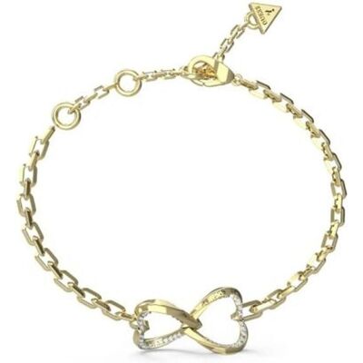 Guess Armschmuck, Damenarmreif JUBB05093JWYGFCS Gold, (18 cm, Messing) Guess Armschmuck, Damenarmreif JUBB05093JWYGFCS Gold, (18 cm, Messing)