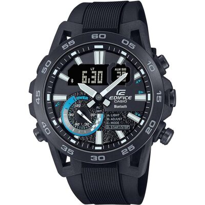 Casio Armbanduhr, ECB-40PB-1AEF, Schwarz, (Analoguhr, Digitaluhr, Taucheruhr, 48 mm) Casio Armbanduhr, ECB-40PB-1AEF, Schwarz, (Analoguhr, Digitaluhr, Taucheruhr, 48 mm)