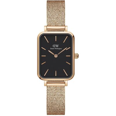 Daniel Wellington, Armbanduhr, Quadro Melrose Black, Rosa, (Analoguhr, 20 mm) Daniel Wellington, Armbanduhr, Quadro Melrose Black, Rosa, (Analoguhr, 20 mm)