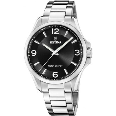 Festina, Armbanduhr, Solar Energy, Silber, (Analoguhr, 41 mm) Festina, Armbanduhr, Solar Energy, Silber, (Analoguhr, 41 mm)