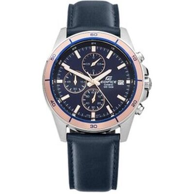 Casio Armbanduhr, EX302, Blau, (Chronograph, 44 mm) Casio Armbanduhr, EX302, Blau, (Chronograph, 44 mm)