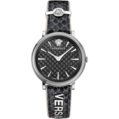 Versace, Armbanduhr, V Circle Logomania Edition, (Analoguhr, 38 mm) Versace, Armbanduhr, V Circle Logomania Edition, (Analoguhr, 38 mm)