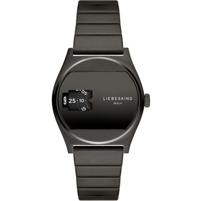 Liebeskind Berlin, Armbanduhr, LT0397MQ IP Wristwatch Black Black Black strappy, Schwarz, (33 mm) Liebeskind Berlin, Armbanduhr, LT0397MQ IP Wristwatch Black Black Black strappy, Schwarz, (33 mm)