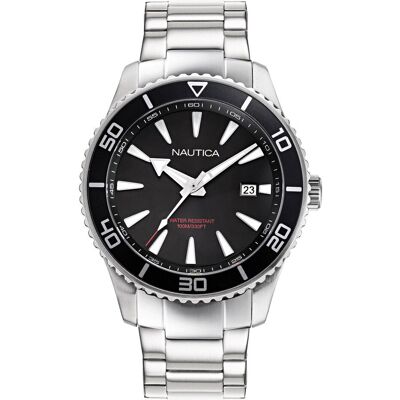 Nautica, Armbanduhr, NAPPBF909, Silber, (Analoguhr, 44 mm) Nautica, Armbanduhr, NAPPBF909, Silber, (Analoguhr, 44 mm)