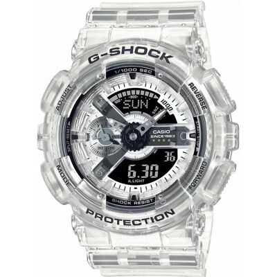 Casio Armbanduhr, G-Shock GA-114RX-7AER 40th Anniversary, Transparent, (Analoguhr, Digitaluhr, 51 mm) Casio Armbanduhr, G-Shock GA-114RX-7AER 40th Anniversary, Transparent, (Analoguhr, Digitaluhr, 51 mm)