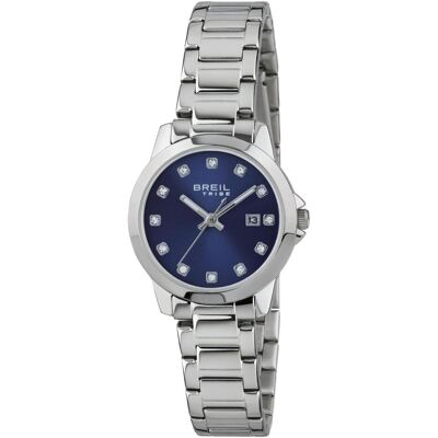 Breil, Armbanduhr, Eleganza Classica, Blau, Silber, (28 mm) Breil, Armbanduhr, Eleganza Classica, Blau, Silber, (28 mm)
