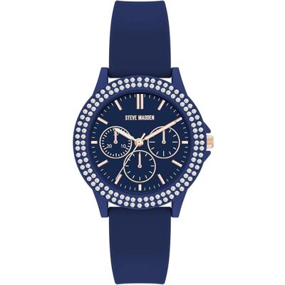 Steve Madden, Armbanduhr, Analoguhr SM-8118RGNV, (Analoguhr) Steve Madden, Armbanduhr, Analoguhr SM-8118RGNV, (Analoguhr)