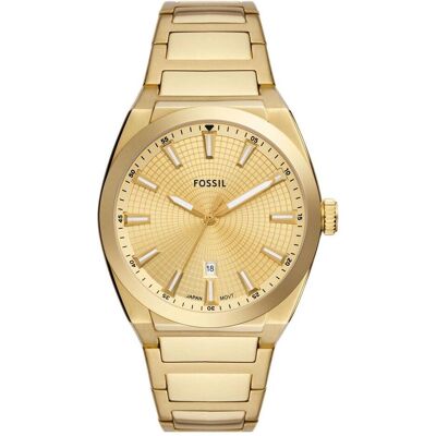 Fossil, Armbanduhr, Everett, Gold, (42 mm) Fossil, Armbanduhr, Everett, Gold, (42 mm)